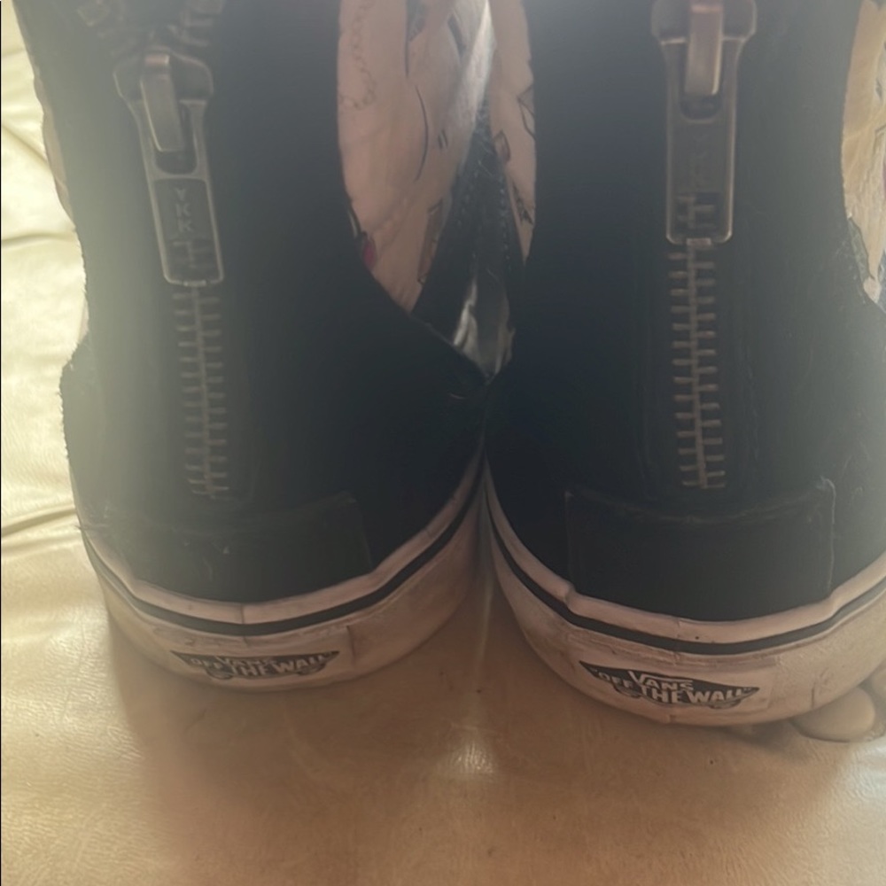 Vans makeup print hi tops womens size 10